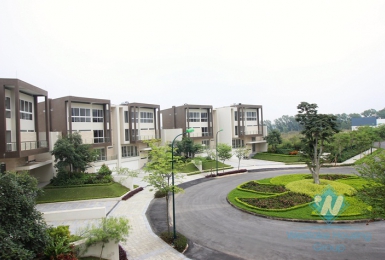 Brand new villa for rent in Ciputra, large garden & great view